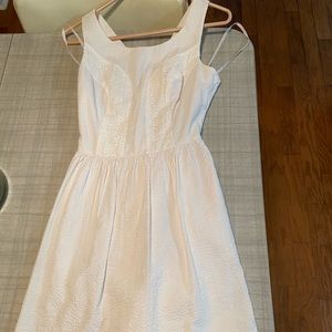 white lilly pulitzer dress!
